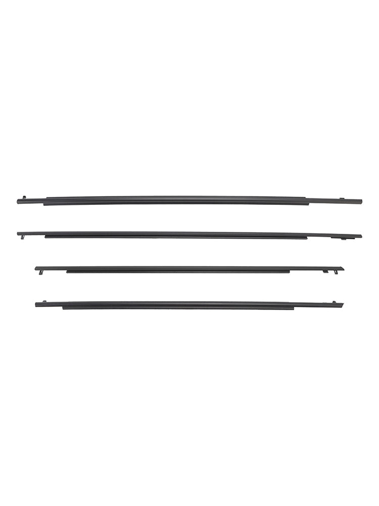 2010-2015 Toyota Prius 4PCS Door Glass Belt Outer Molding Weatherstrip