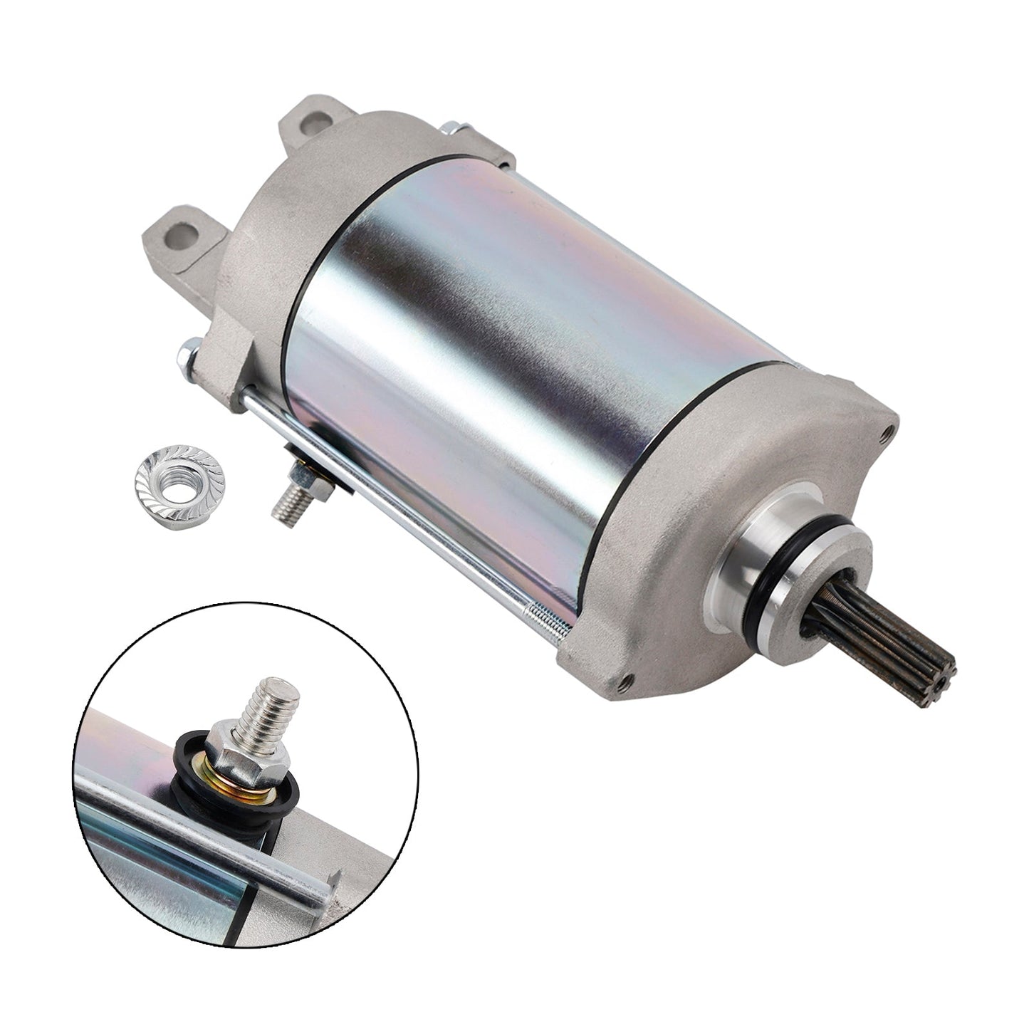 2005-2010 Kymco Xciting 500i R Replace Starter Motor 31210-LBA2-E00