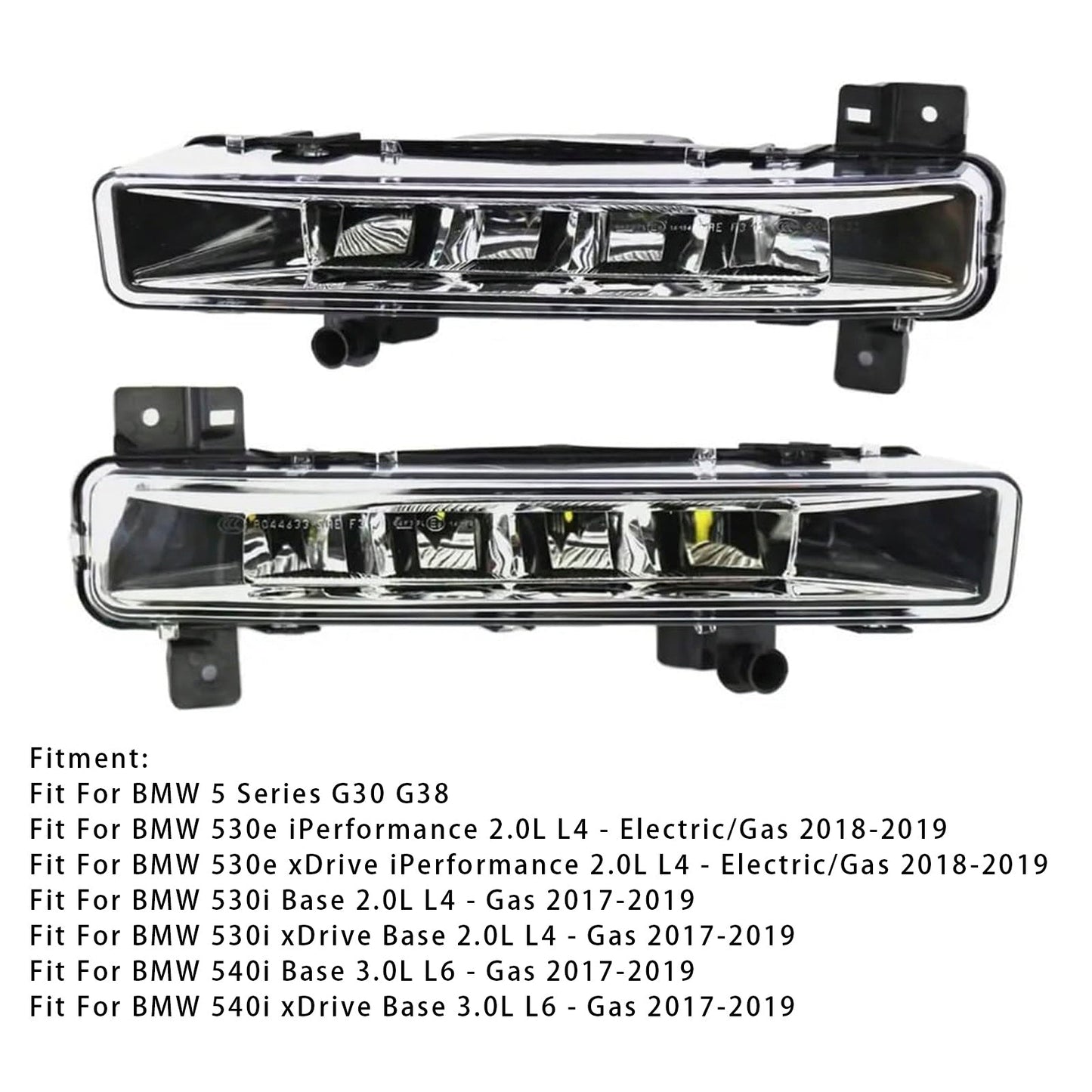 Pair LED Front Daytime Running Fog Light For BMW G30 G38 17-19 63177349131