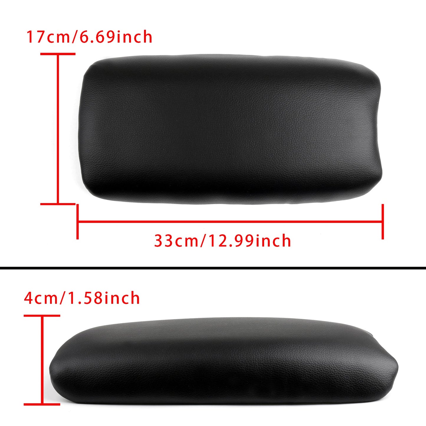 2006-2009 Honda CIVIC Black Leather Armrest Centre Console Lid