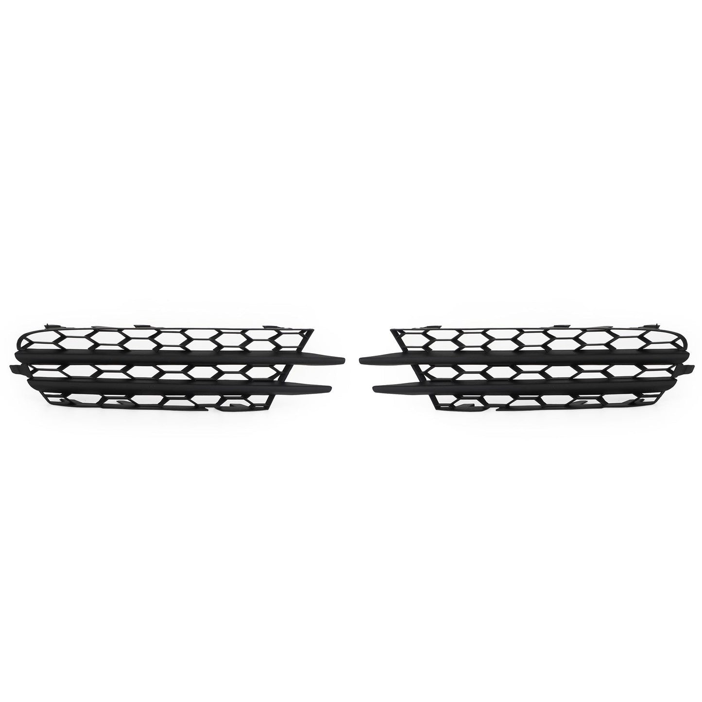 2008-2014 VW Scirocco Pair Front Bumper O/S Lower Grill 1K8853666B