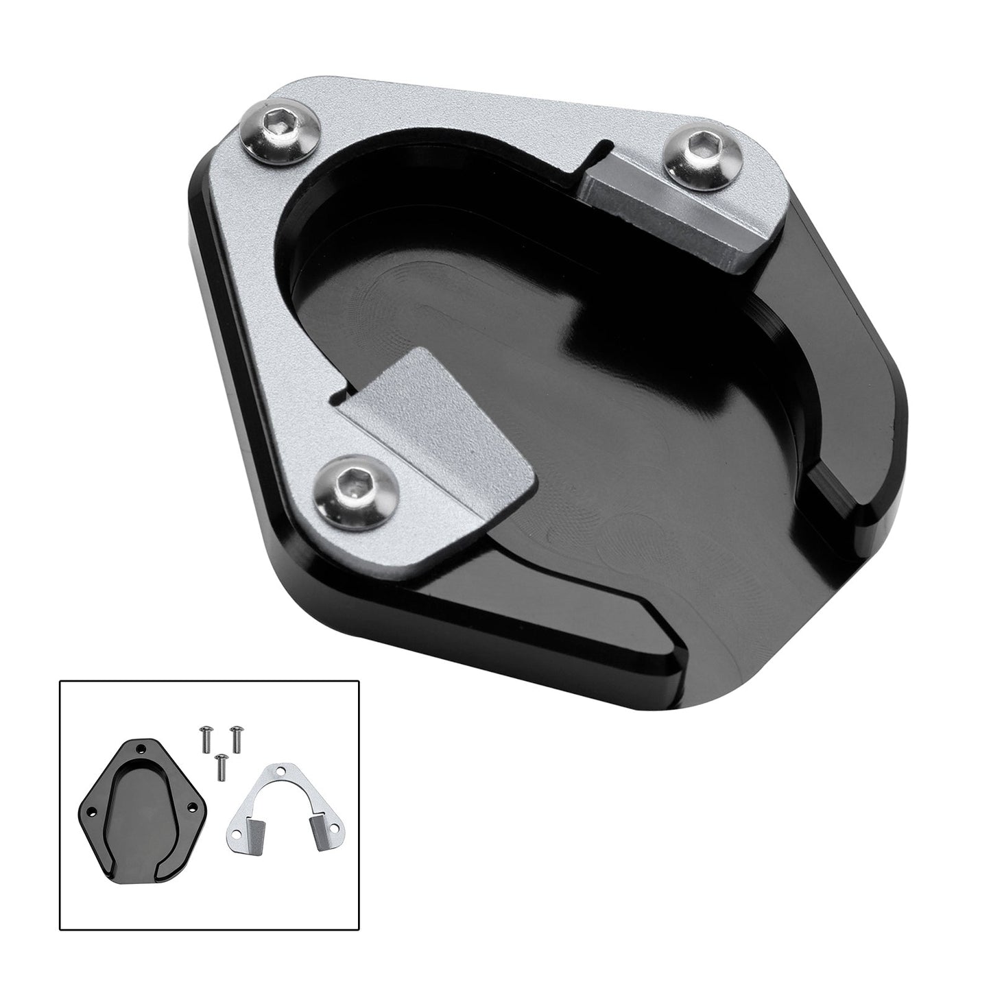 2021+ Tiger 850 Sport Kickstand Enlarge Plate Pad