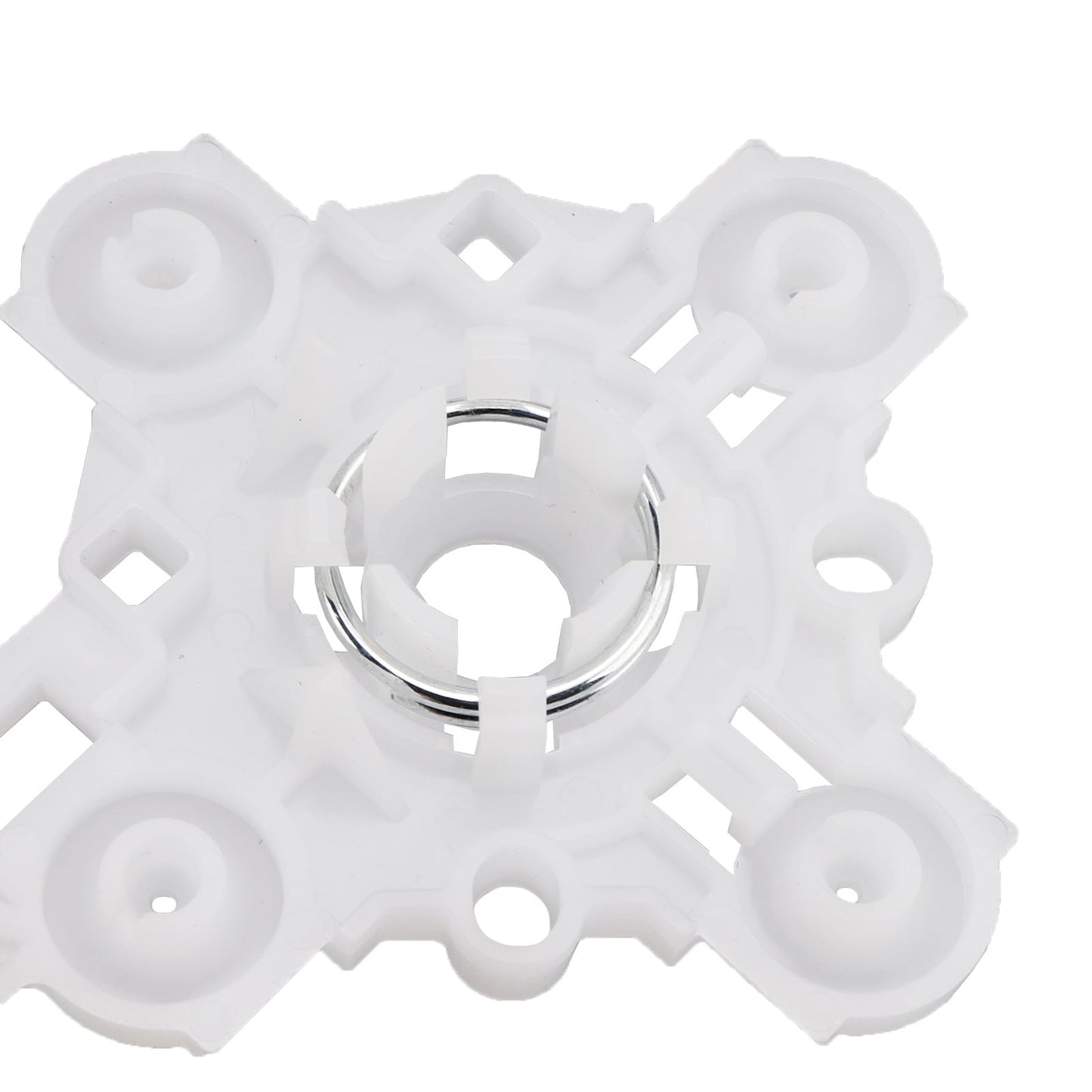 Left Car Side Mirror Glass Lens White Plastic Bracket Clip Holder for Honda
