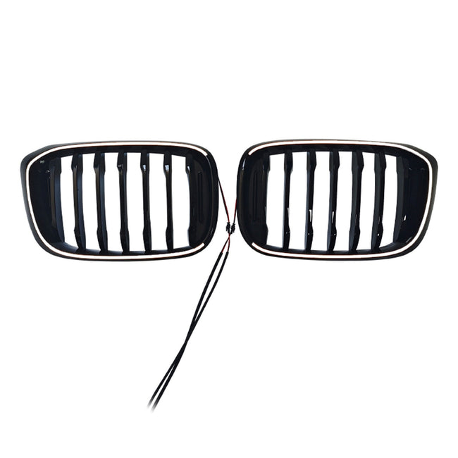 Gloss Black Front Kidney Grill Grille Fit BMW X4 G02 X3 G01 G08 2018-2021