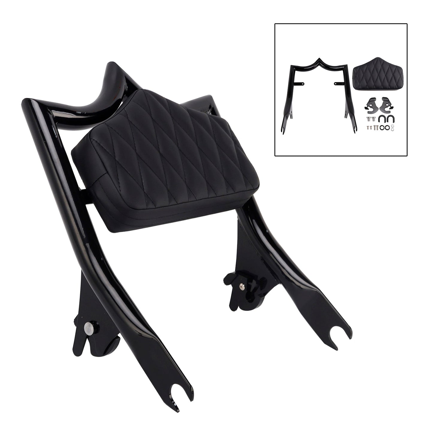 2015-2018 Ultra Limited Low FLHTKL Passenger Sissy Bar Backrest