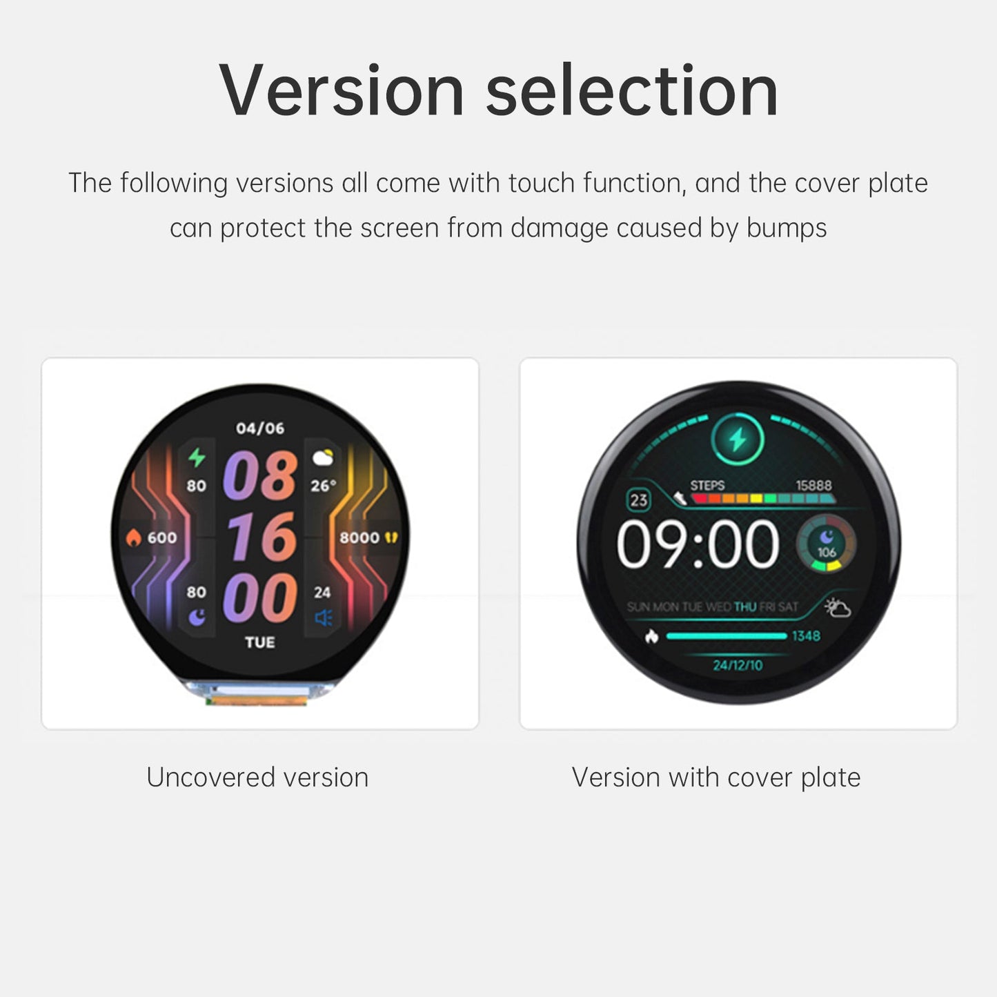 ESP32-S3 1.46-inch Circular Touch Screen Development Board Supports AI Xiaozhi