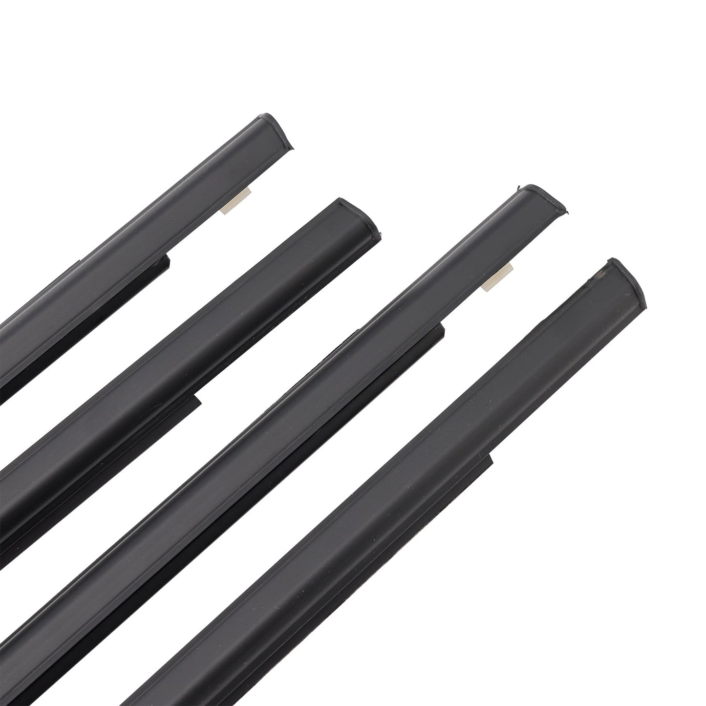 2009-2013 Suzuki Grand Vitara 4PCS Door Glass Belt Outer Molding Weatherstrip