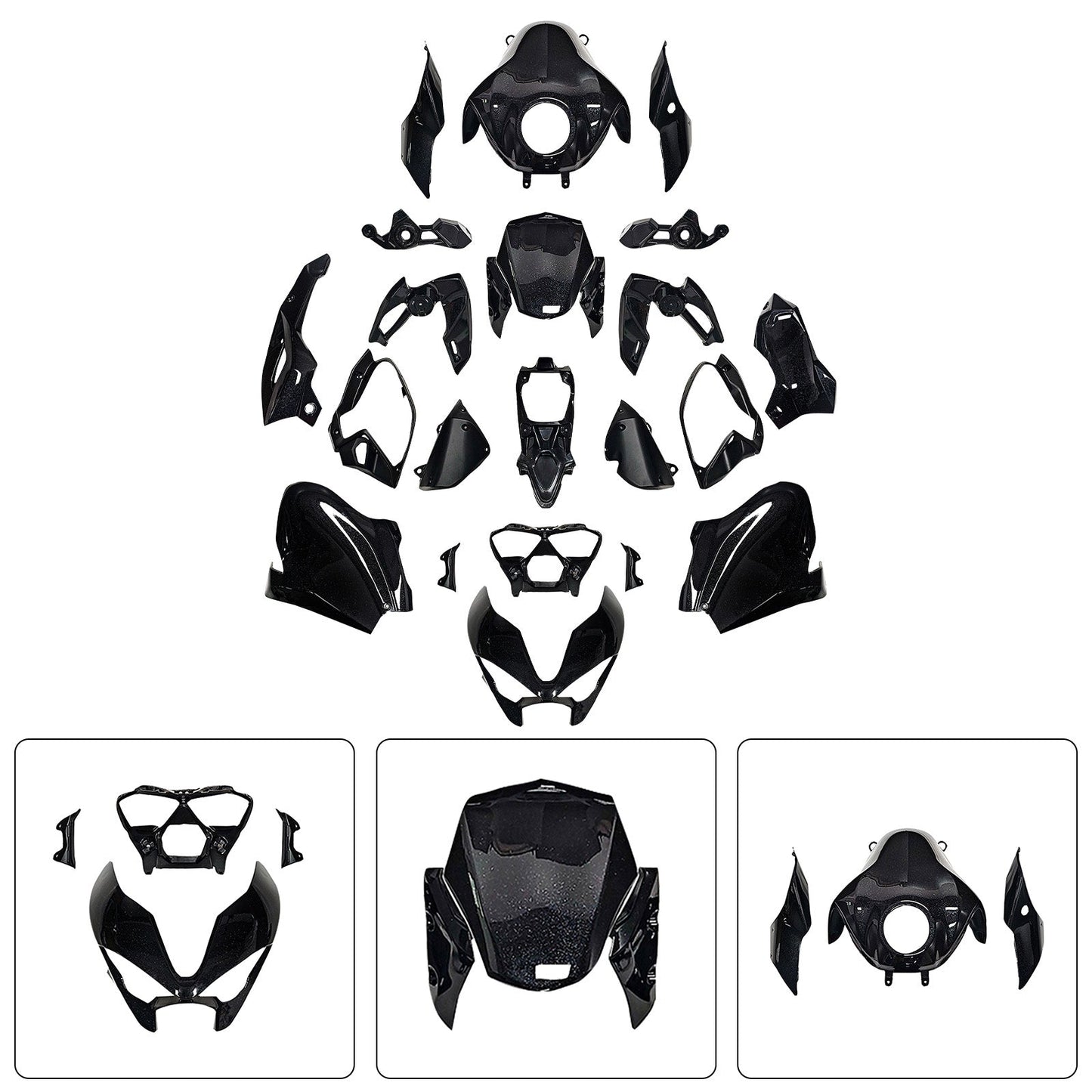 Injection Bodywork Fairing Kit for Kawasaki Z900 2025-2026