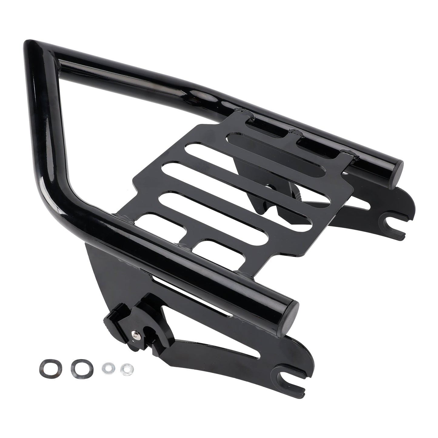 2009-2013 Electra Glide Classic FLHTC/I Detachable Mounting Luggage Rack Black