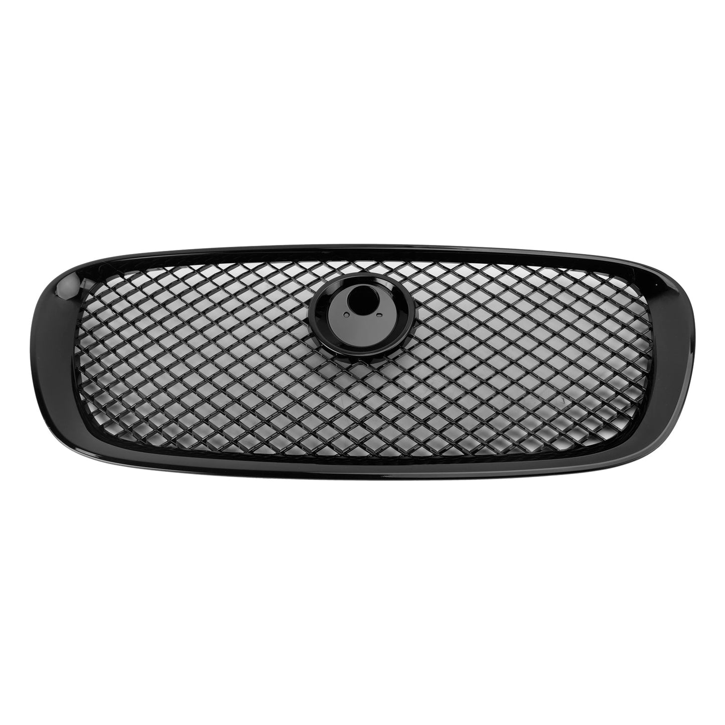 2008 2009 2010 2011 Jaguar XF Pre-Facelift XF-R Style Front Bumper Grill Grille Gloss Black