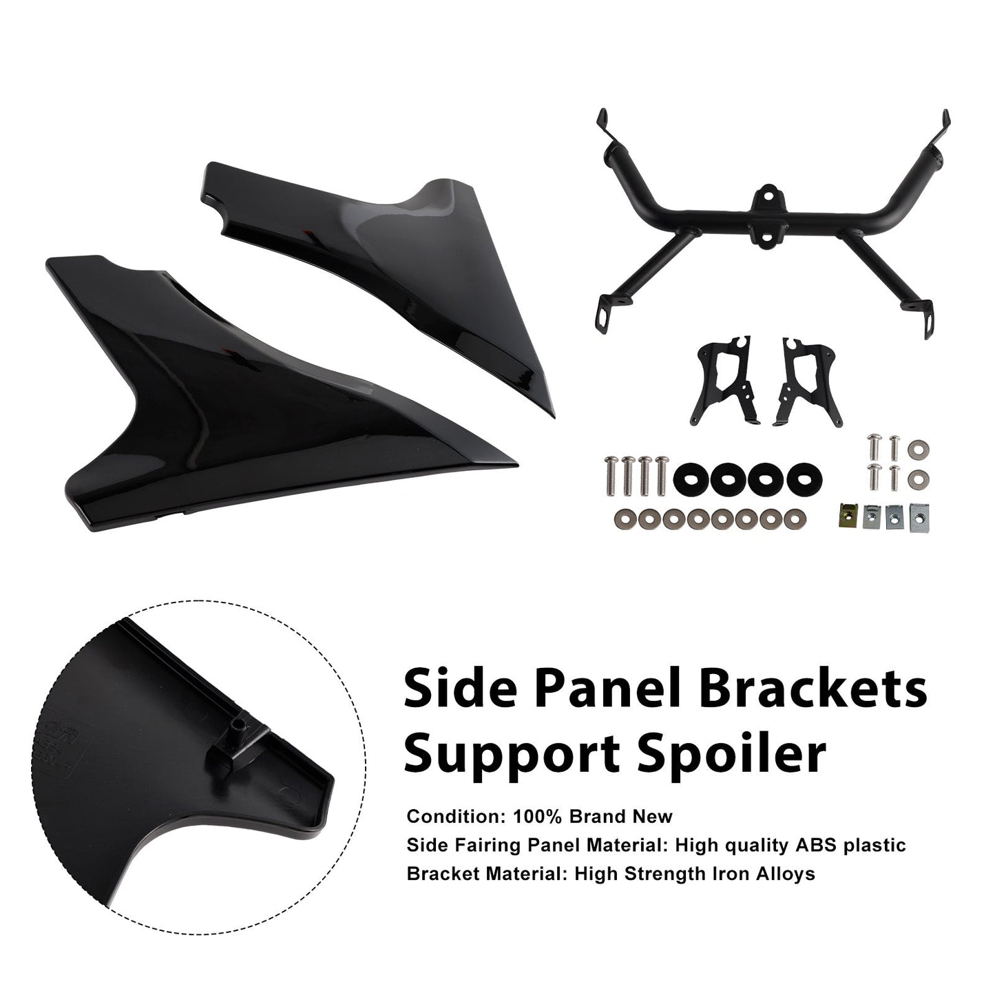 2024-later Harley Road Glide CVO ST FLTRXSTSE Side Panel Brackets Support Spoiler