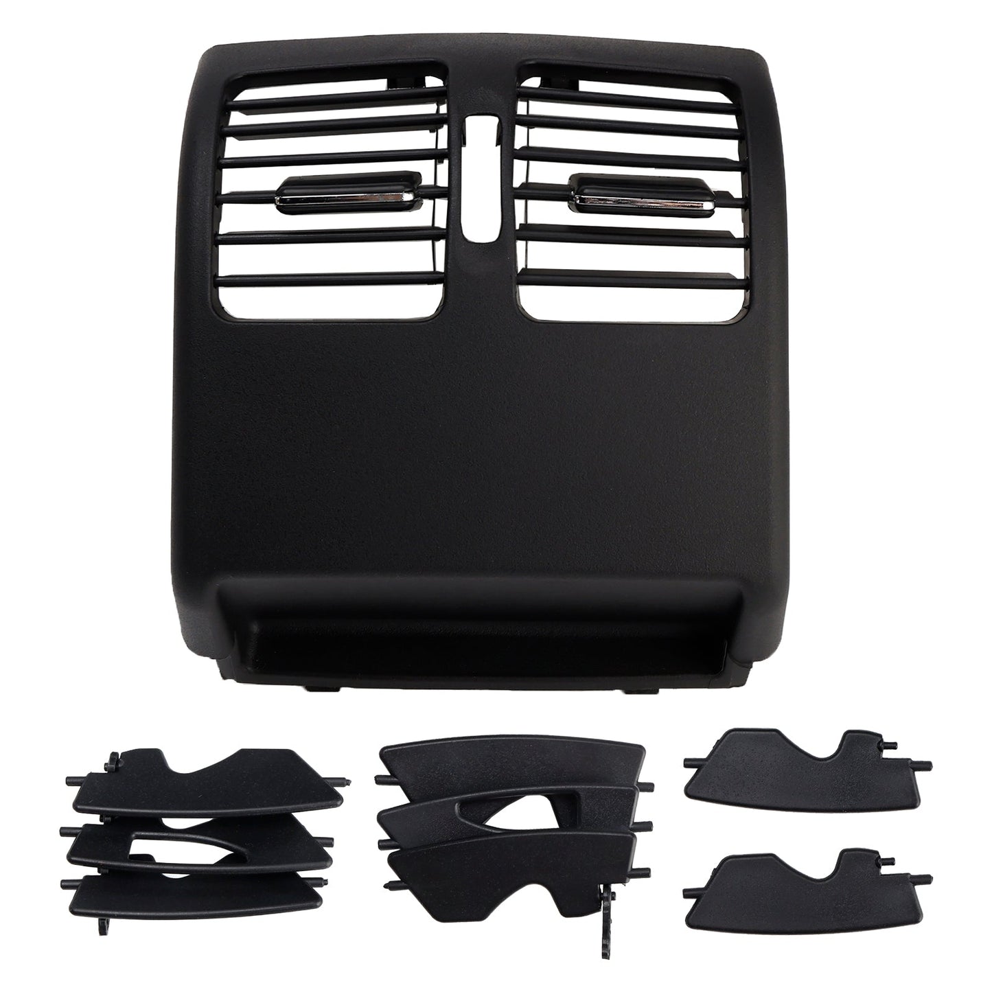 2007-2014 Mercedes Benz C-Class W204 Rear Center Console Air Vent AC Panel Cover Black