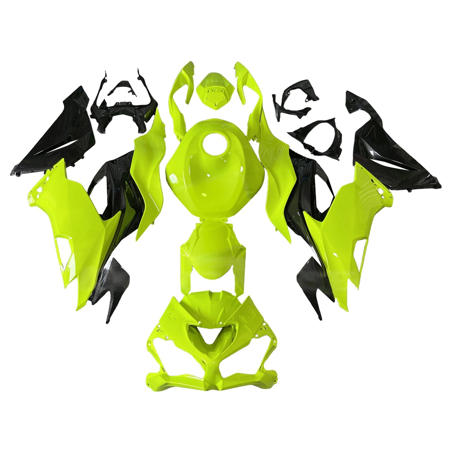 Injection Fairing Kit Bodywork Plastic ABS fit For Kawasaki ZX6R 2019-2023