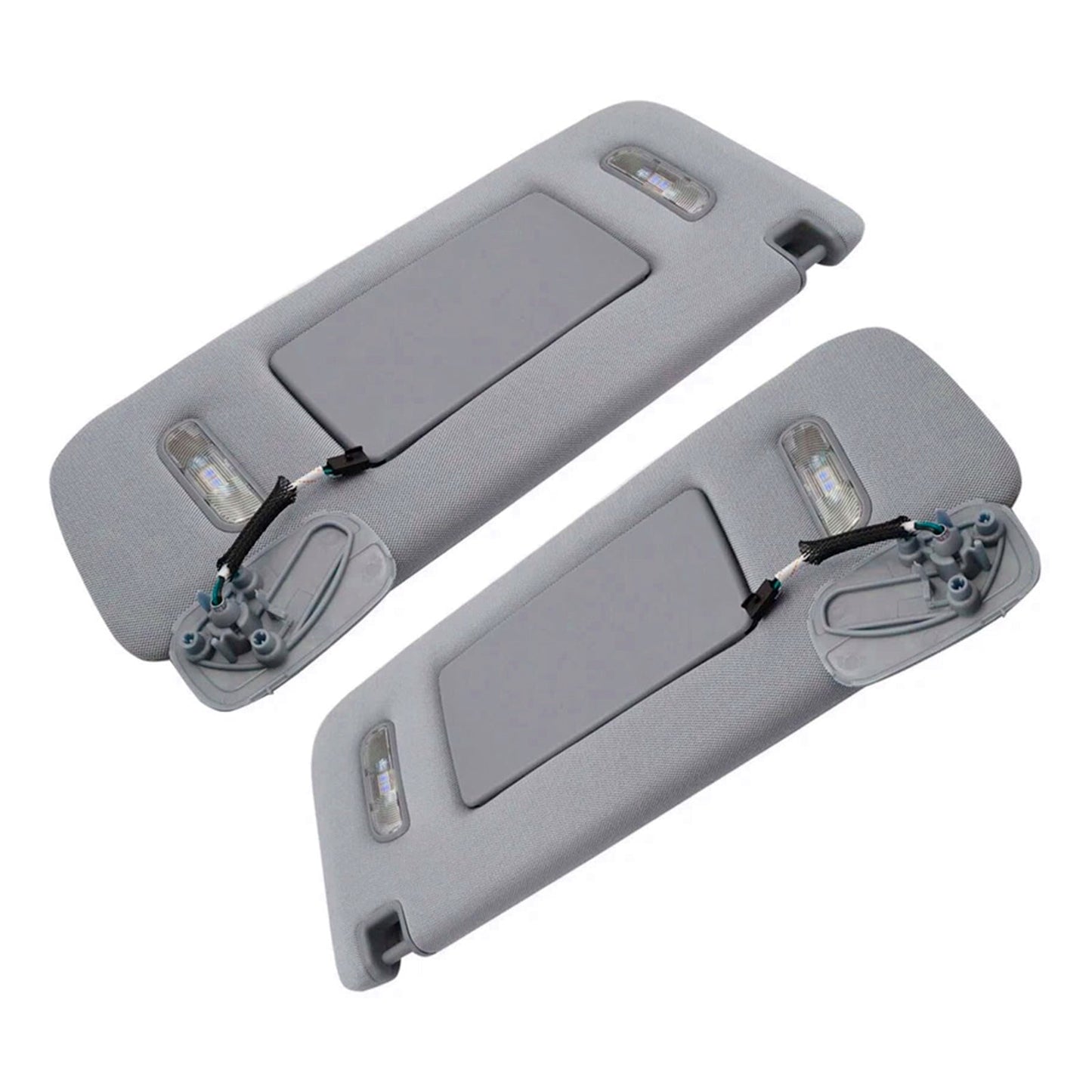 2PCS Gray Sun Visor Left & Right 22870346 23459643 For Nissan Altima 2013-2018