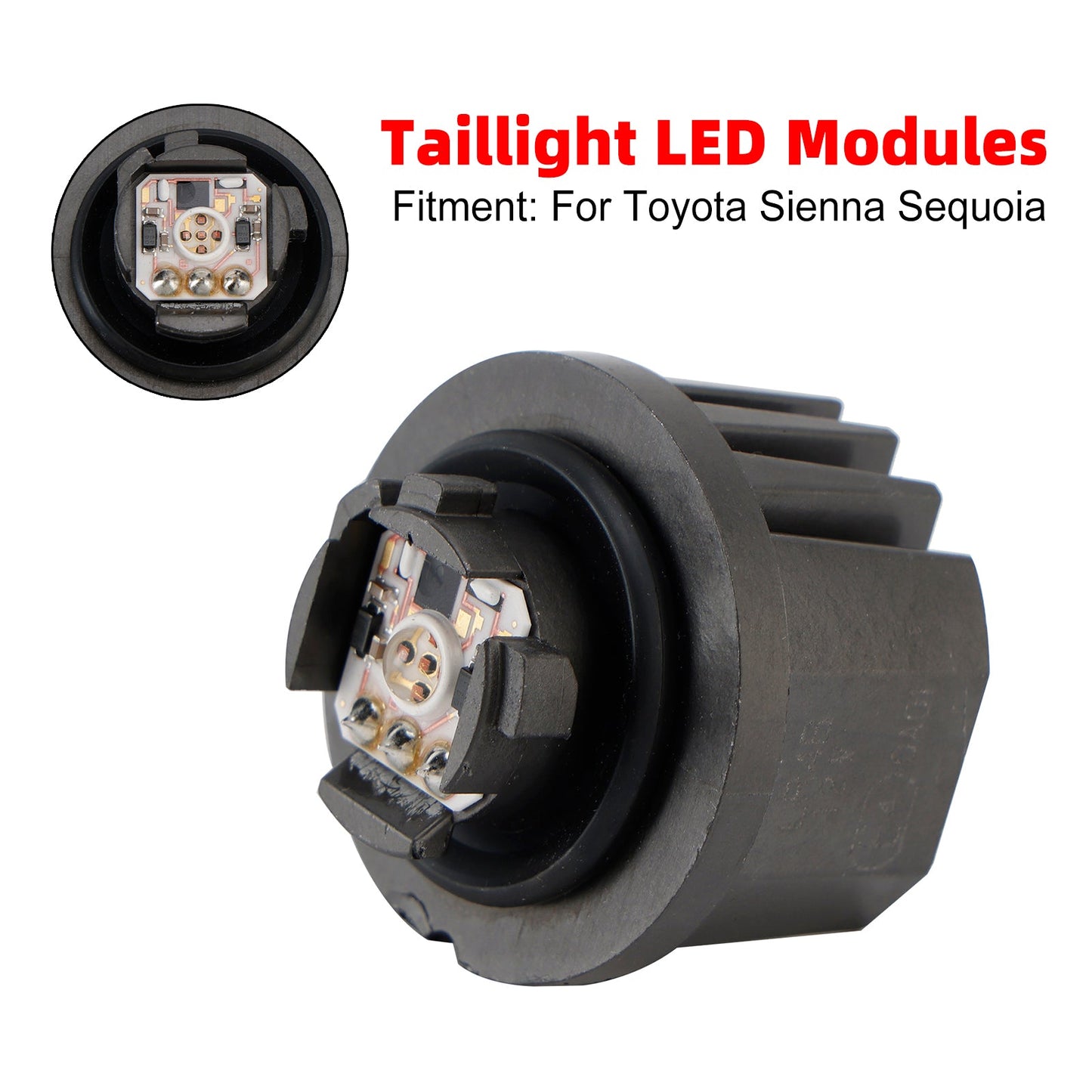Taillight LED Modules LR4B 12V 3/0.75W 1-3Pin For Toyota Sienna Sequoia