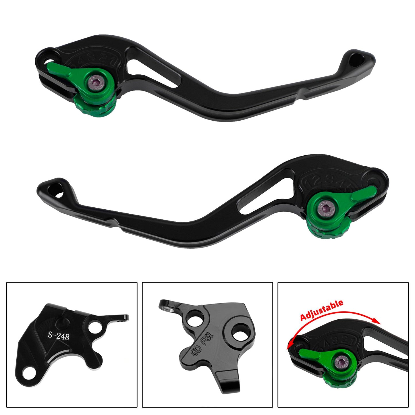 2008-2011 YAMAHA YZF R125 NEW Short Clutch Brake Lever
