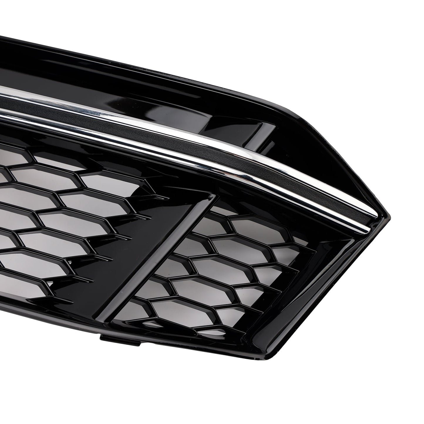 2016-2018 AUDI A4 B9 S-Line S4 2PCS Fog Light Cover Grille Grill