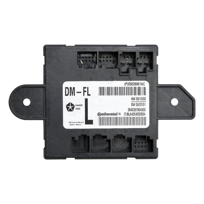 2007-2020 Dodge Chrysler Front Left Driver Door Module 05026861AC