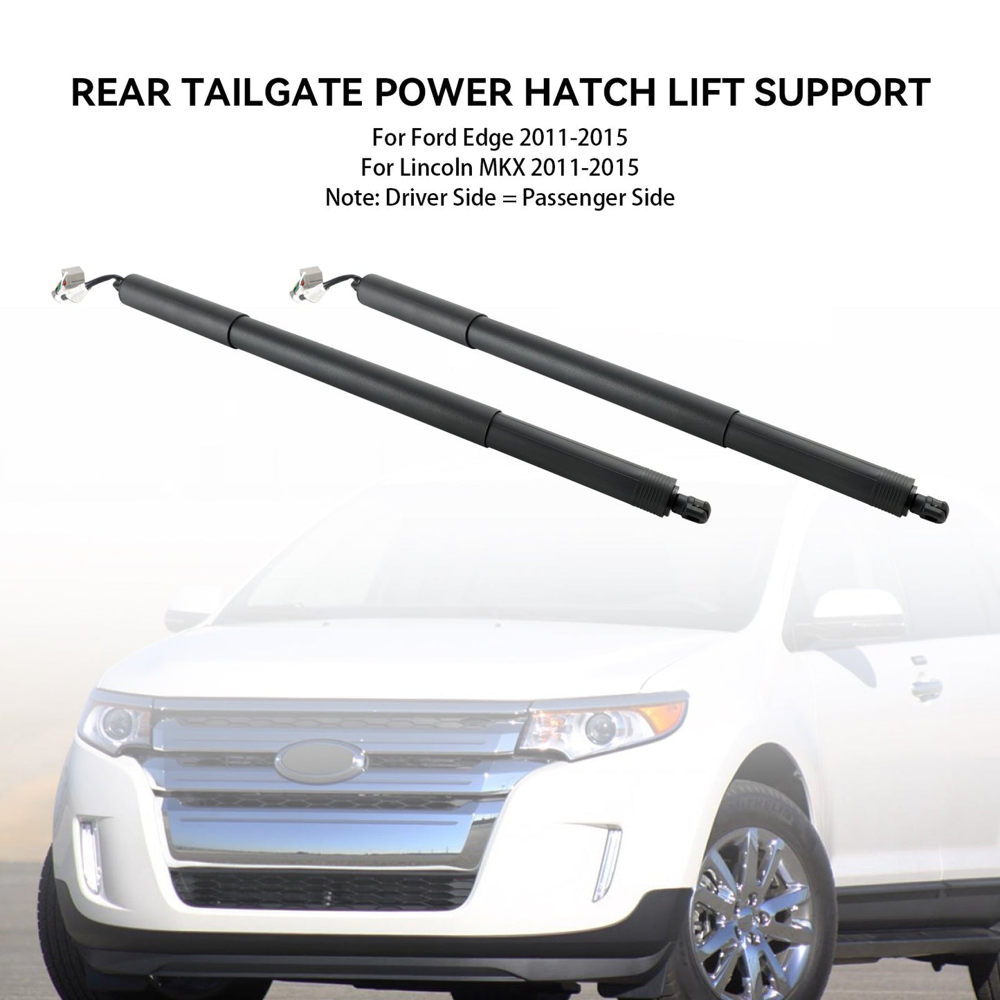 2011-2015 Ford Edge 2PCS Rear Tailgate Power Lift Supports Strut