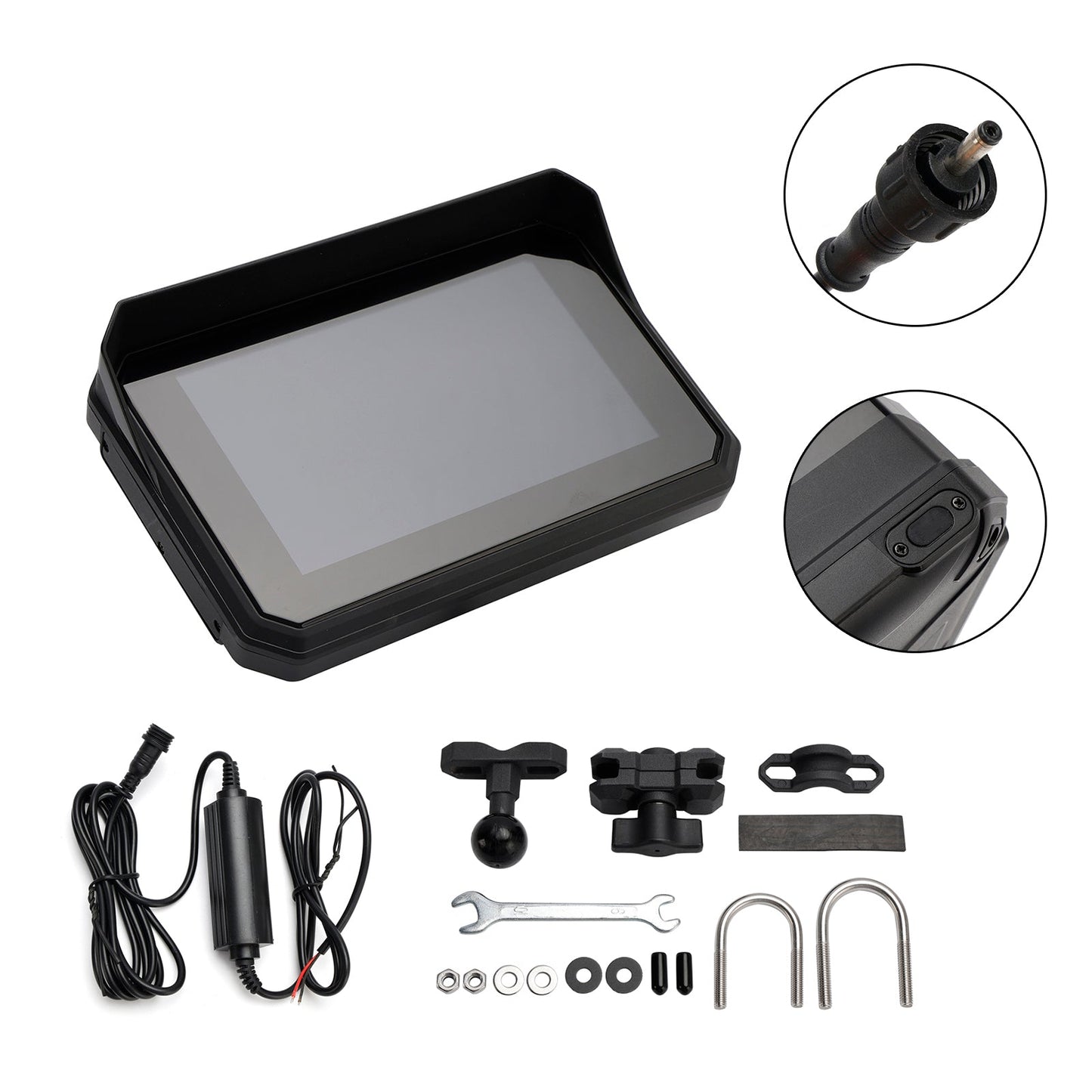 5 Inch Universal Recorder Dvr Carplay Touch Screen For Scooter Motorcycle