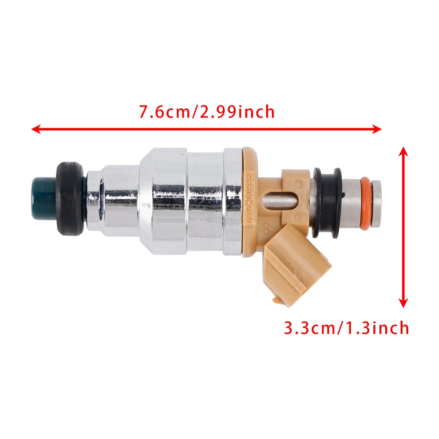 1988-1989 Mazda 626 DX/LX Sedan 4-Door 2.2L 4Pcs Fuel Injector 822-12113
