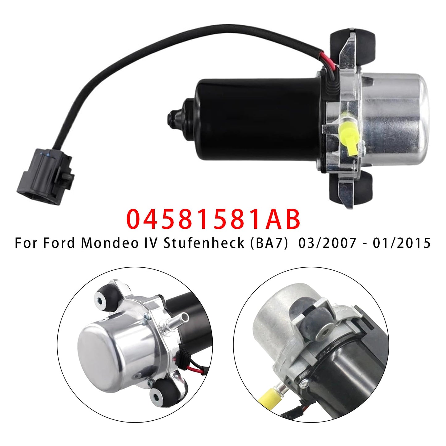 03/2007-01/2015 Ford Mondeo IV Stufenheck (BA7) Brake Booster Vacuum Pump 04581581AB 84488713