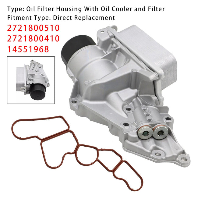 Oil Filter Housing & Oil Cooler 2721800410 For Mercedes Benz W463 X164 W164