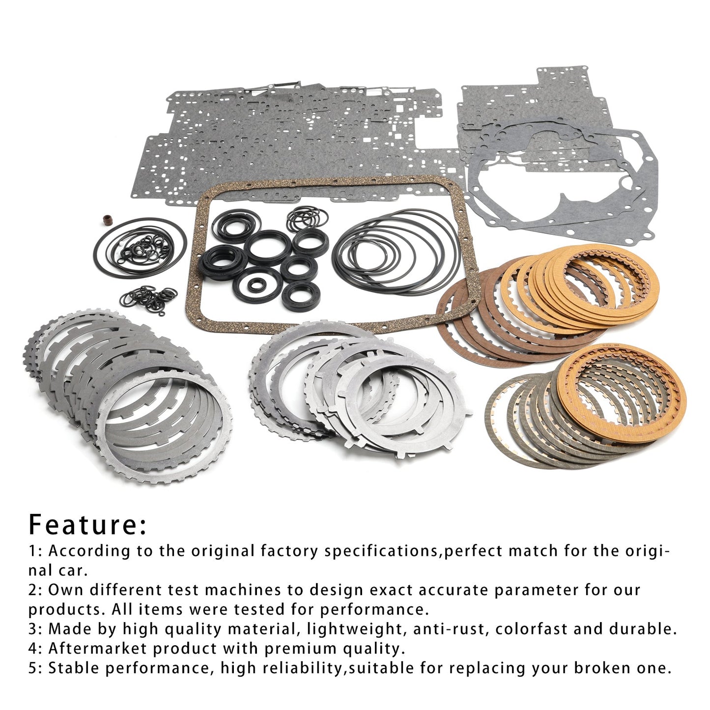 1990-2011 LEGACY AWD H4 2.0L 2.2L 2.5L H6 3.0L 3.6L 4EAT Transmission Master Rebuild Kit