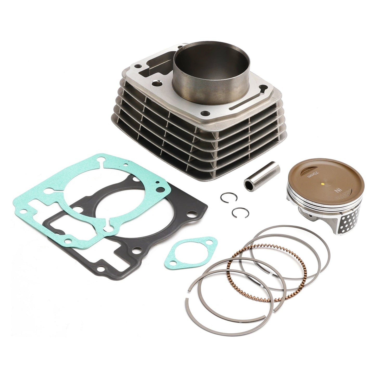 2014-2018 Honda XR150 XR150L XR150LEK Shadow 70mm Cylinder Jug Piston Top End Gaskets Kit 12100-KPT-A00 12190-KSP-910