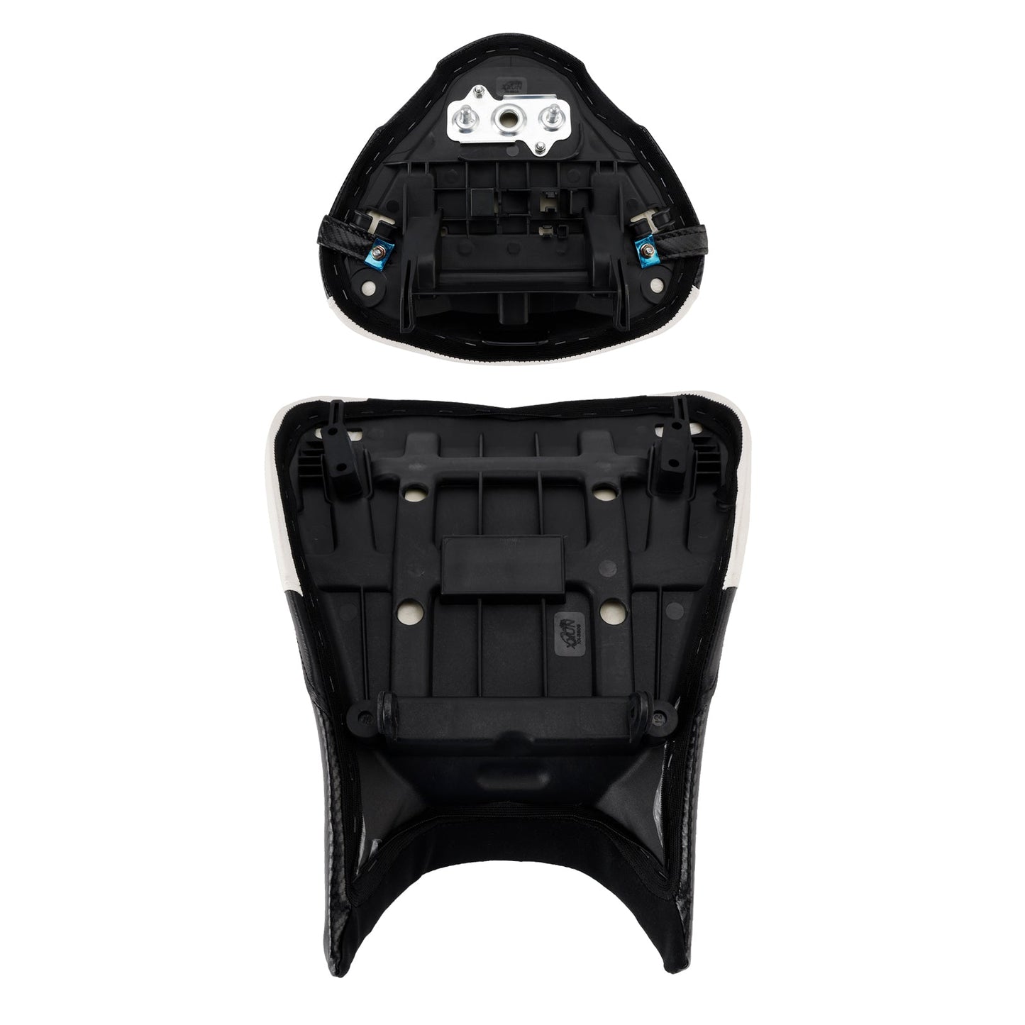2022-2024 For Suzuki Hayabusa 1300 Lower Front W/ Rear Seat Driver Pillion White