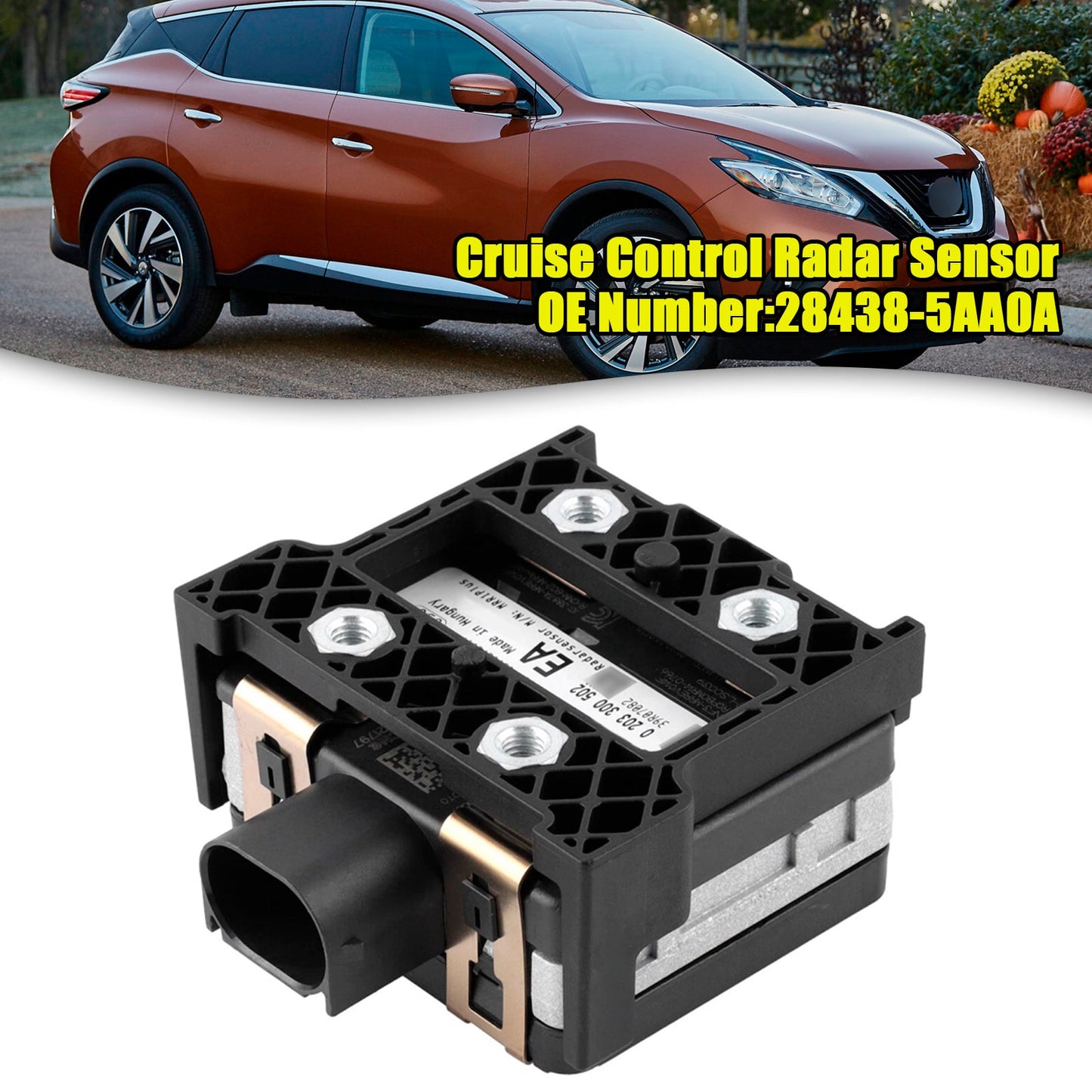 2015-2017 Nissan Murano 3.5L Cruise Control Radar Sensor 28438-5AA0A