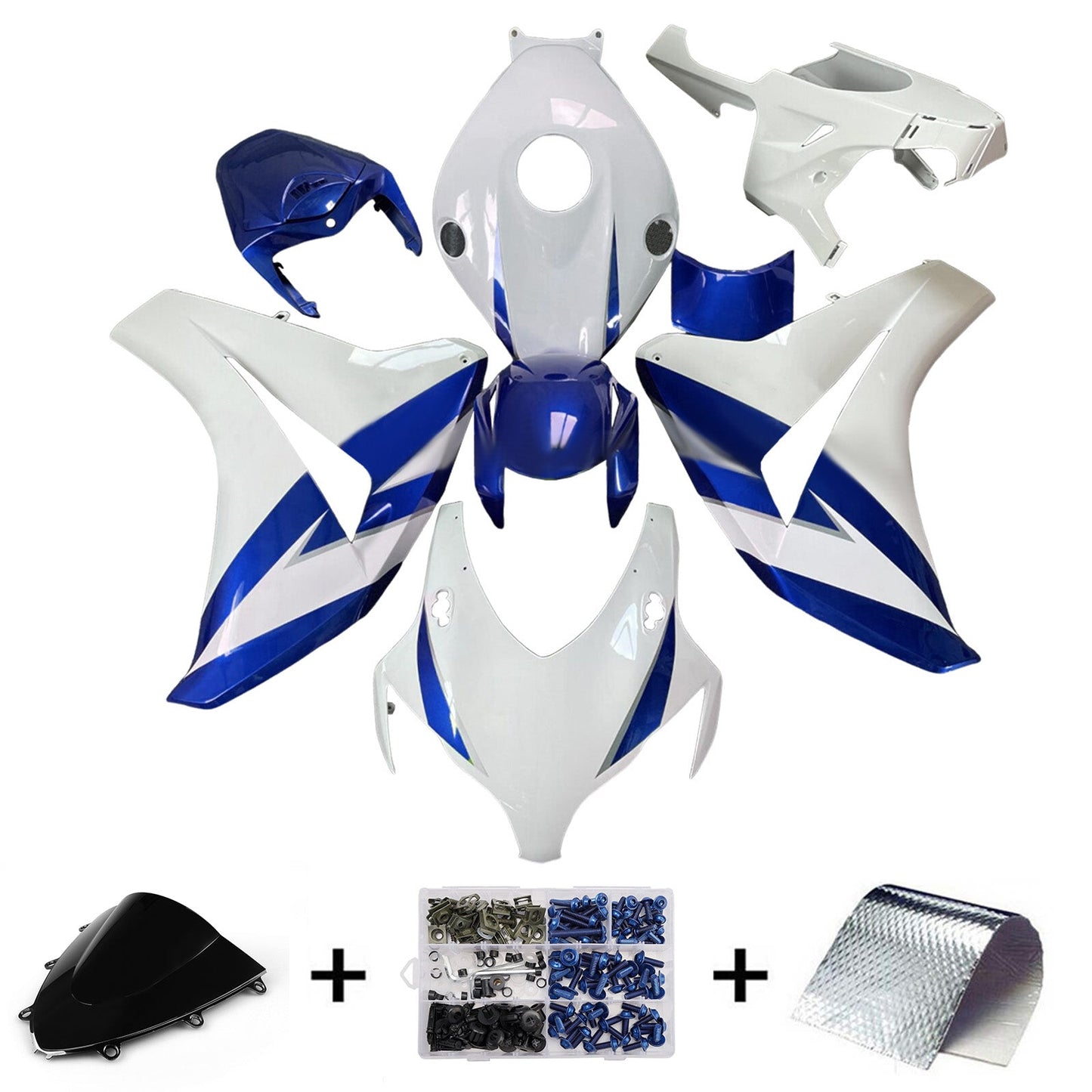 Injection Fairing Kit Bodywork Plastic ABS For Honda CBR1000RR 2008-2011