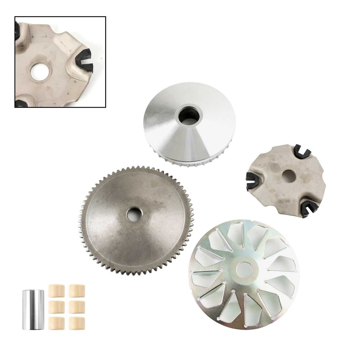 2013-2017 Honda ACG110 Zoomer110 x Front Clutch Variator Pulley Set 22102-Kzl-930