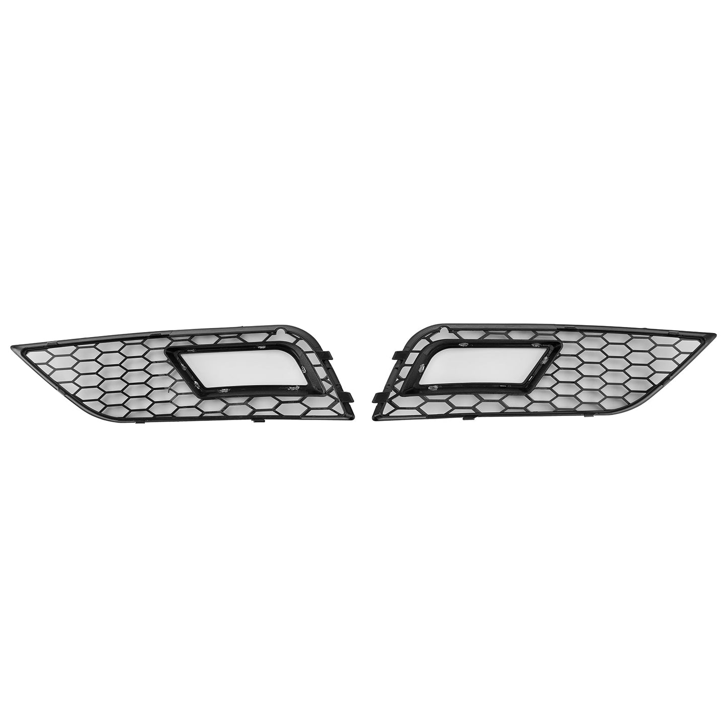 2013-2015 Audi A4 B8.5 Honeycomb Style Fog Light Cover Standard Bumper