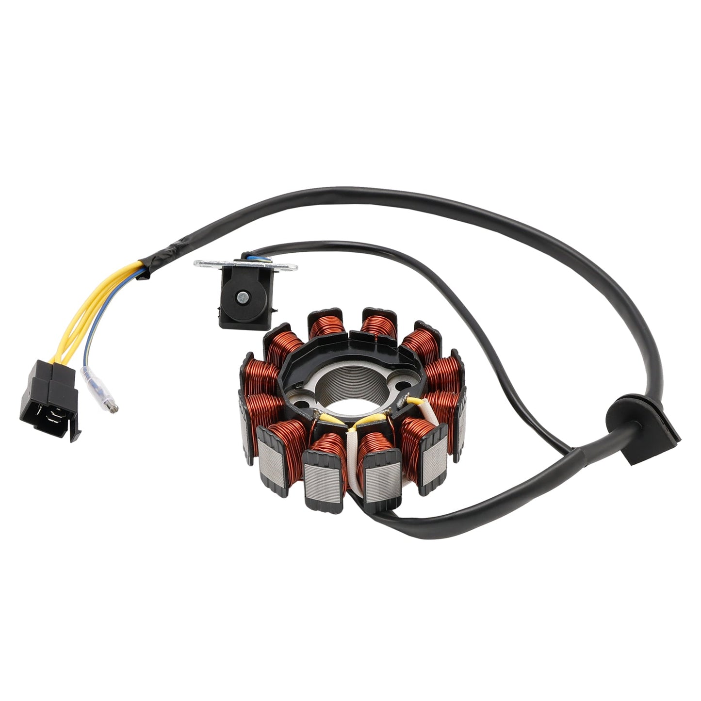 2016 Honda Wave 110 Alpha, front drum, spoked wheels AFS110MDG 12-Pole Magneto Generator Stator 31120-K71-M01