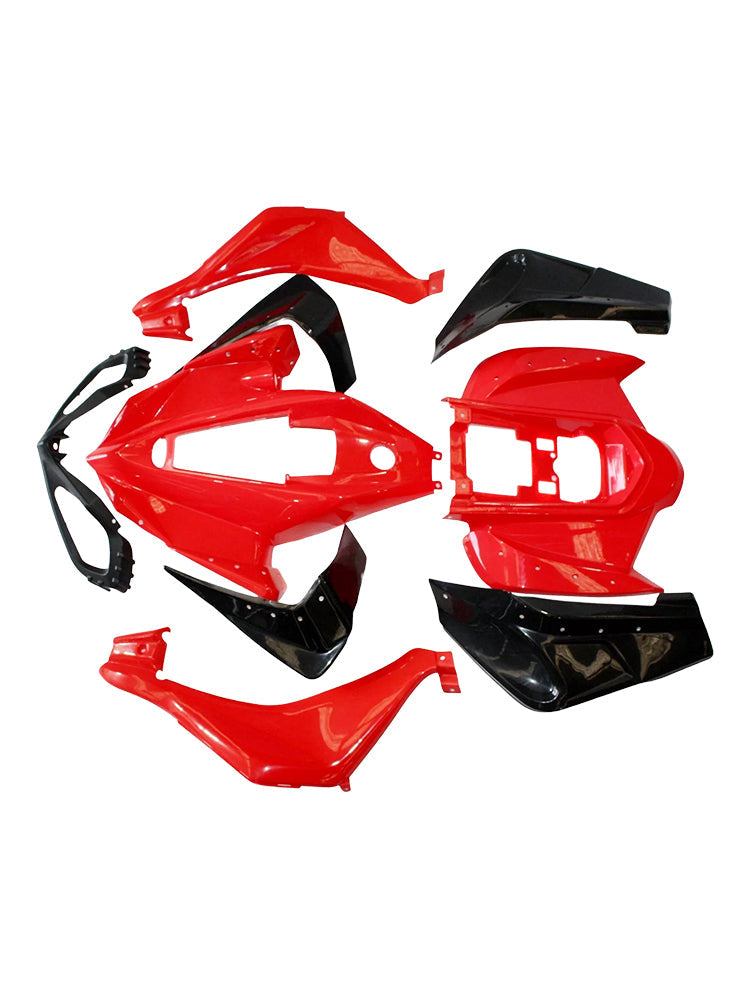 Plastics Fairing Fenders Kit For 110cc 125cc Mars Sport Quad Dirt Bike ATV Red