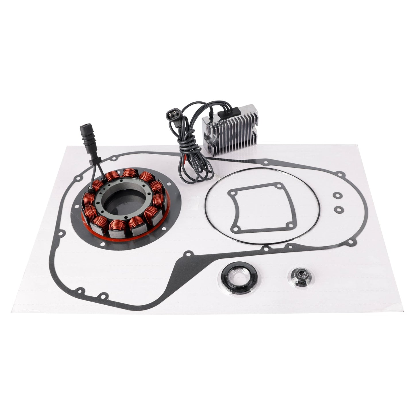 1999-2000 FXR Super Glide FXR3 STATOR GENERATOR REGULATOR PRIMARY GASKE 2997088D 29970-88D