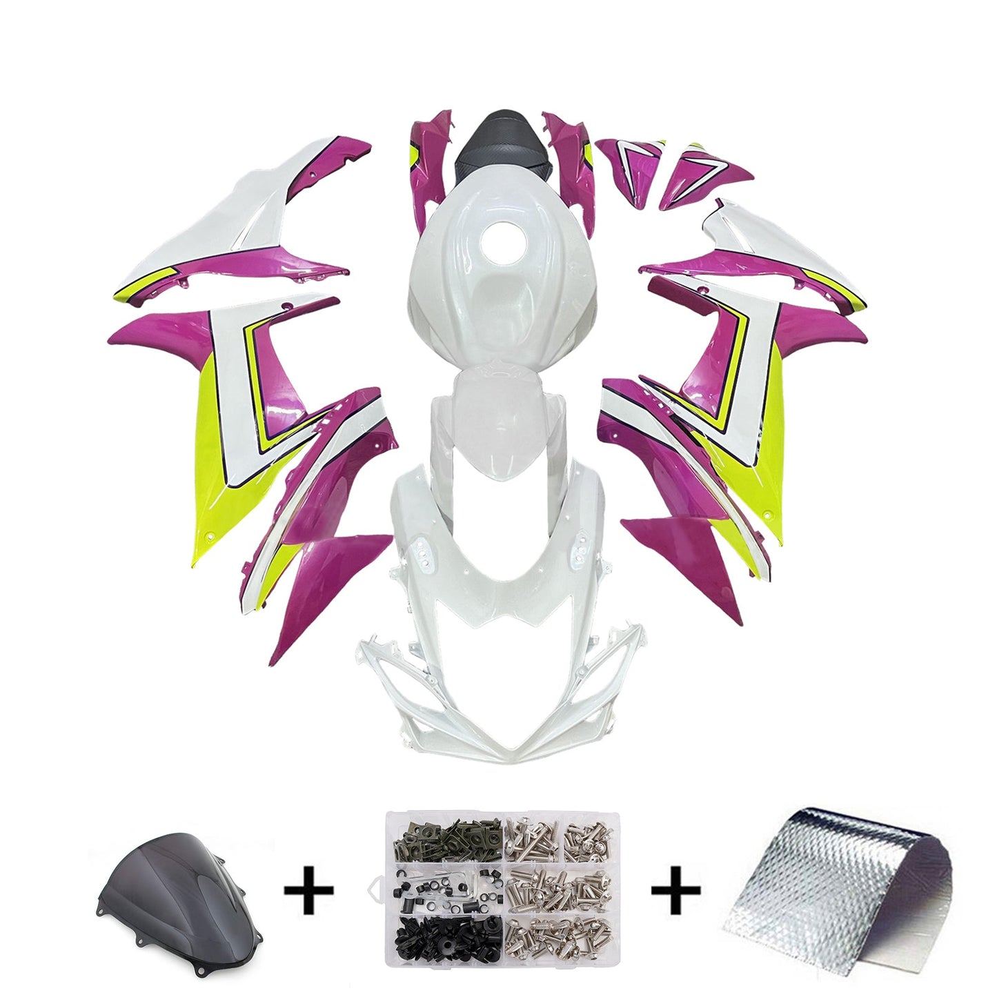 Injection Fairing Kit Bodywork Plastic ABS For Suzuki GSXR 600/750 2011-2025 K11