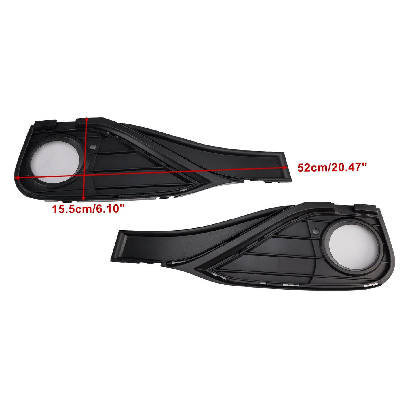 Partially Open Grid Front Fog Light Grille 51117294831 Fit BMW F32 F33 F36 418D