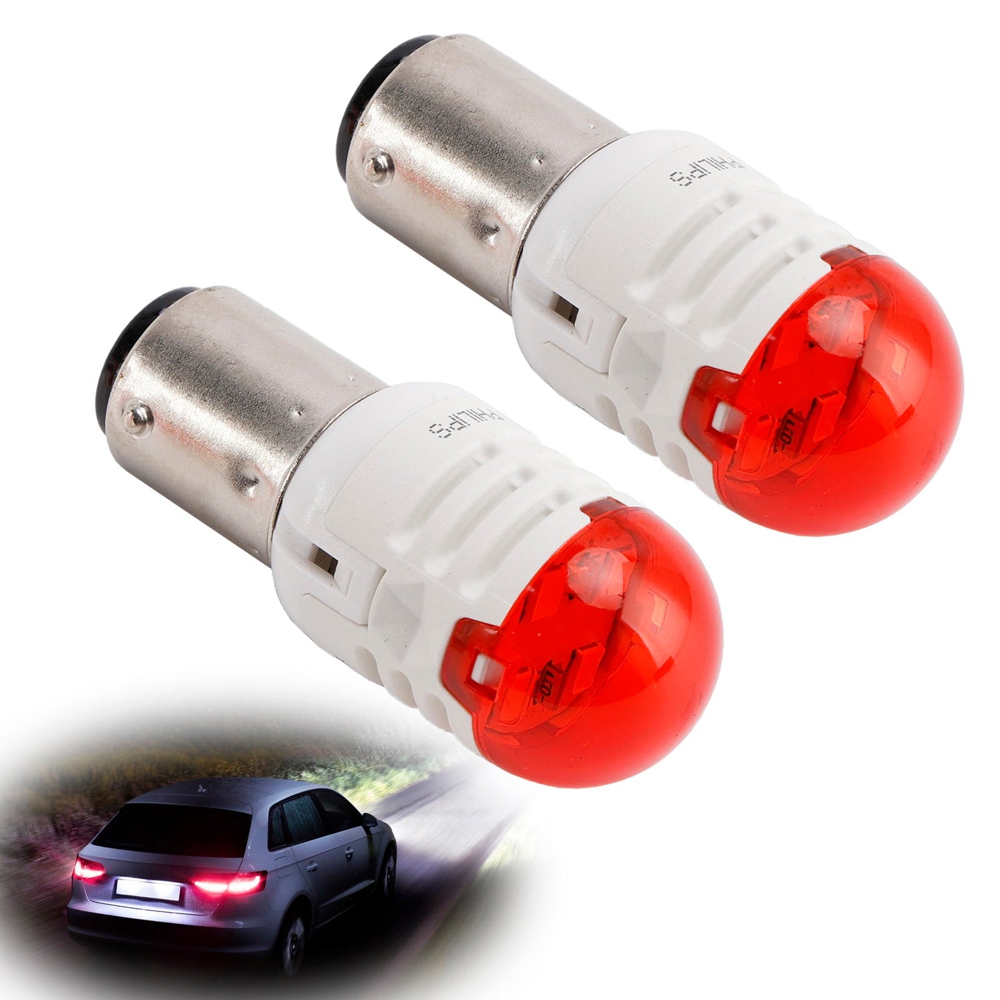 Car Light LED-Red Ultinon Pro3000 P21/5W 11499 U30R For PHILIPS