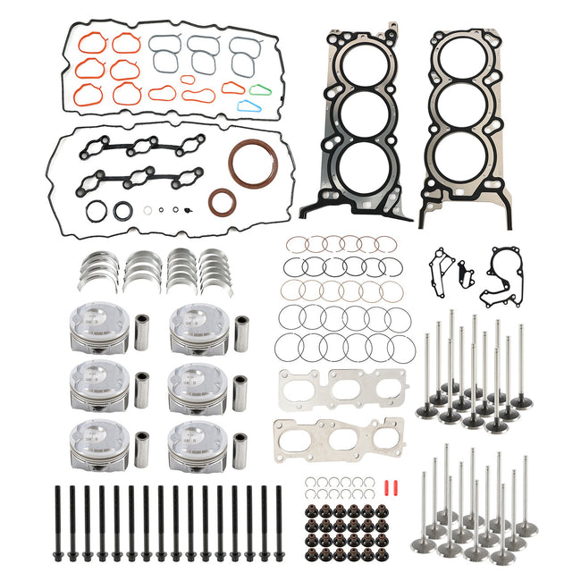 2014-2019 Hyundai KIA Cadenza 3.3L G6DH 3.3L Engine Rebuild Pistons Gaskets Bearings Kit 209103CP00