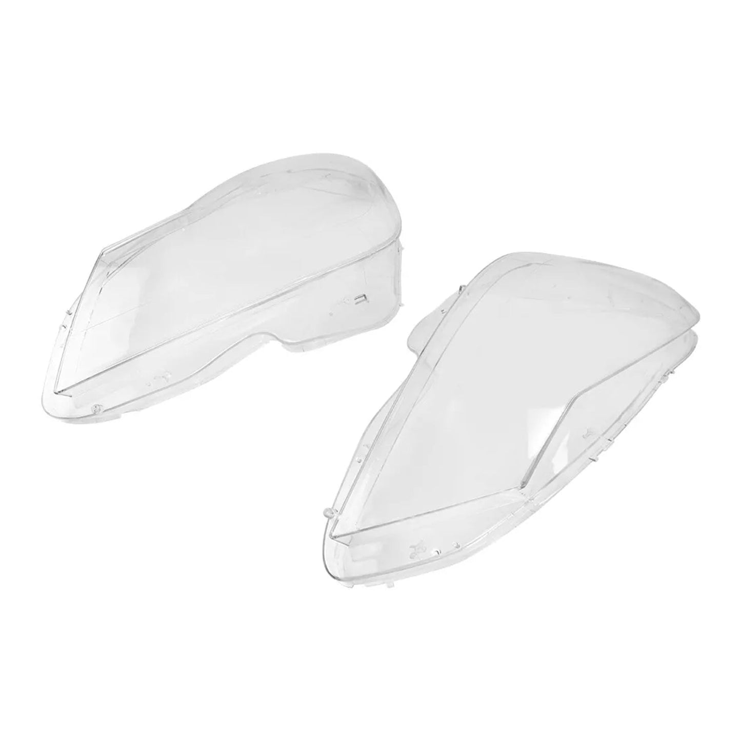 2011-2015 Mercedes Benz C W204 2PCS Front Headlight Lens Cover LampShade