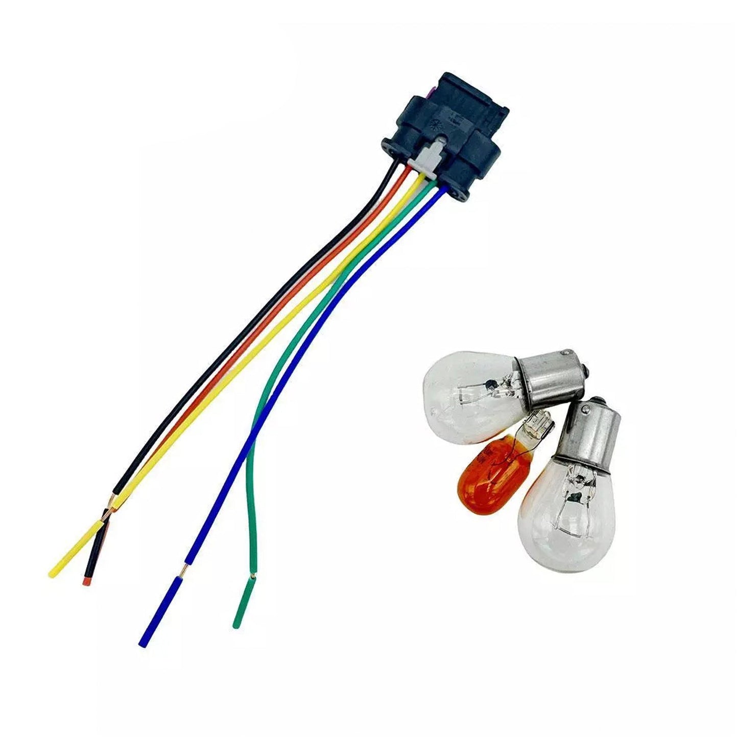 2015-2023 Jeep Renegade Rear Right Tail Lamp Bracket & Plug Bulb 68270837AA