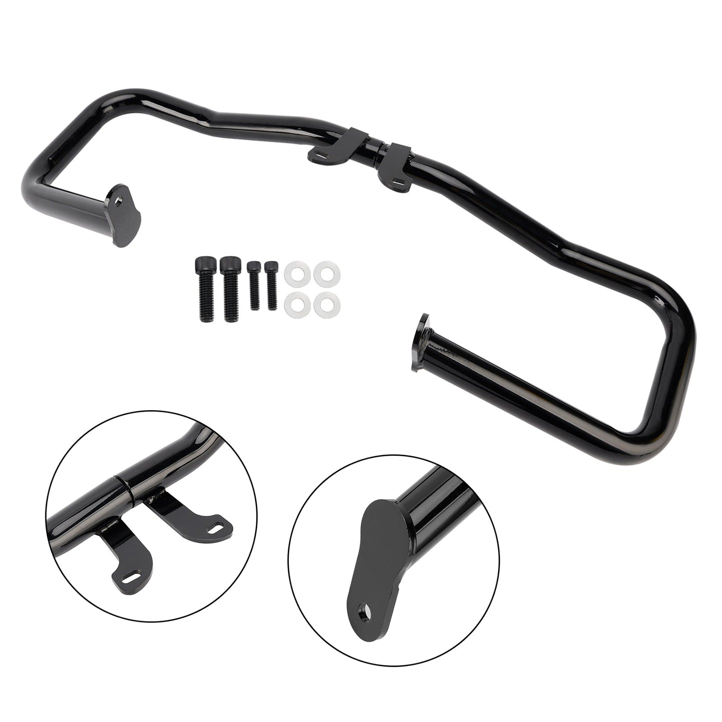 2014-2024 Touring Road King Engine Guard Frame Anti-Crash Bumper Protector Chrome