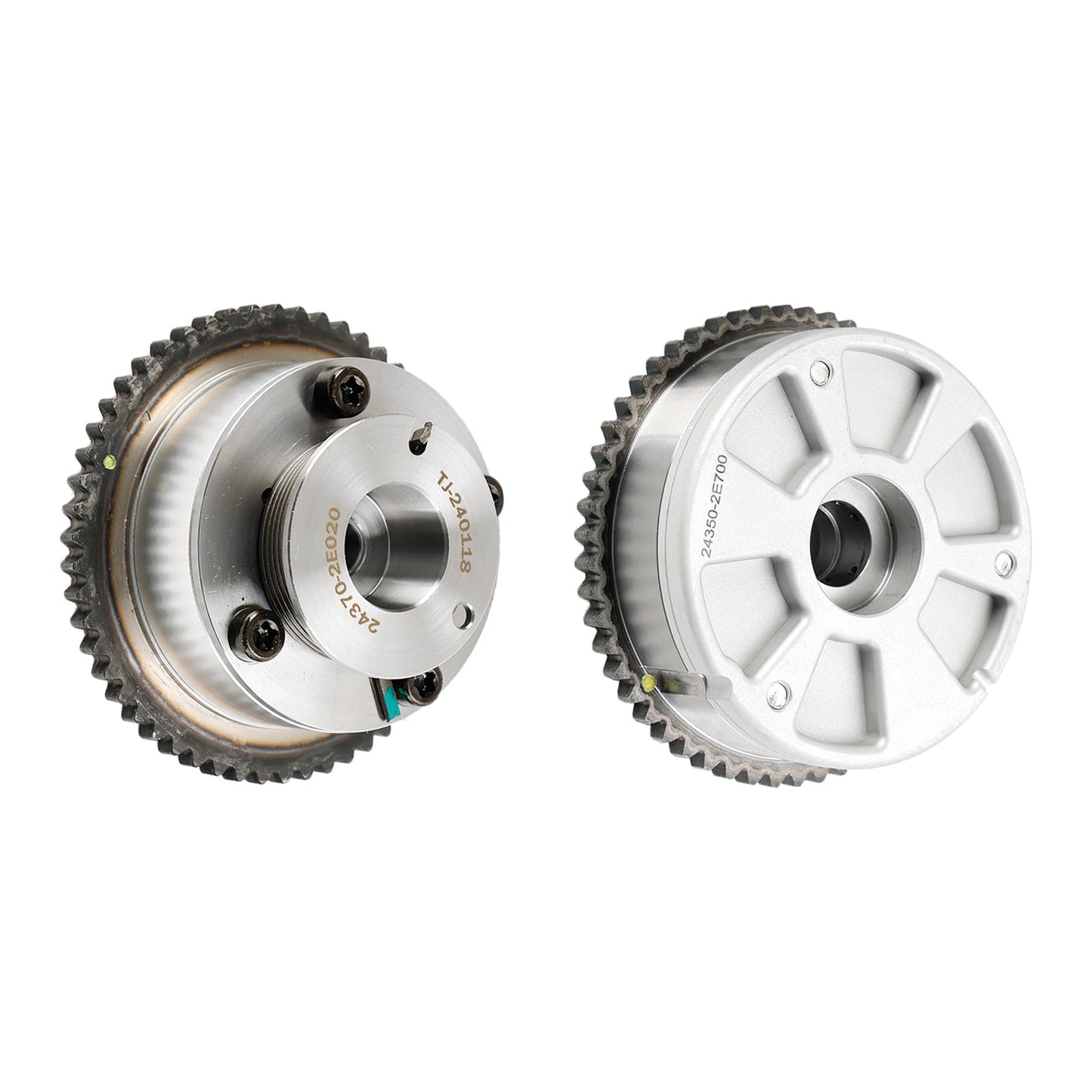 2019-2021 Veloster 2.0L WITHOUT Turbocharged Engine Exhaust & Intake CVVT Camshaft Gear Sprocket 243502E700