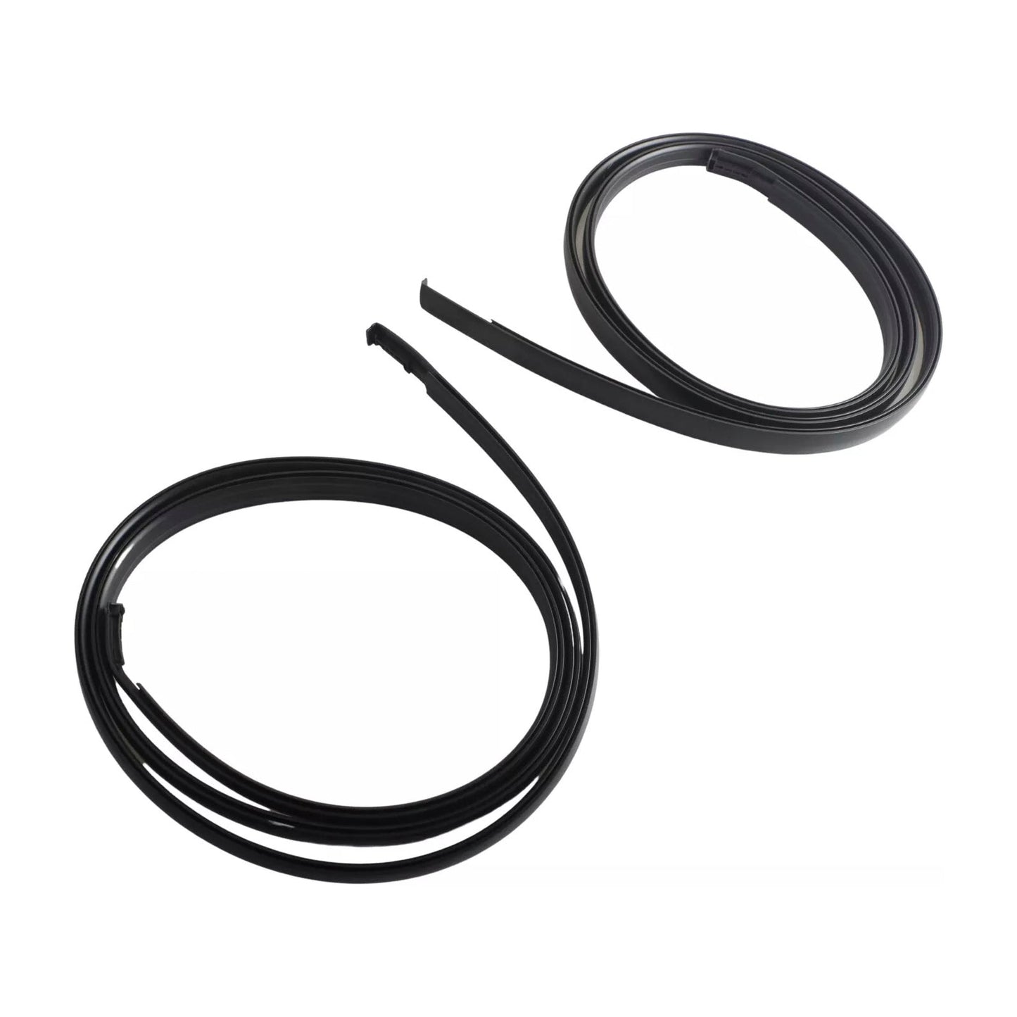 2008-2021 Toyota SEQUOIA 2PCS Roof Drip Molding Trim Left & Right Side Rubber