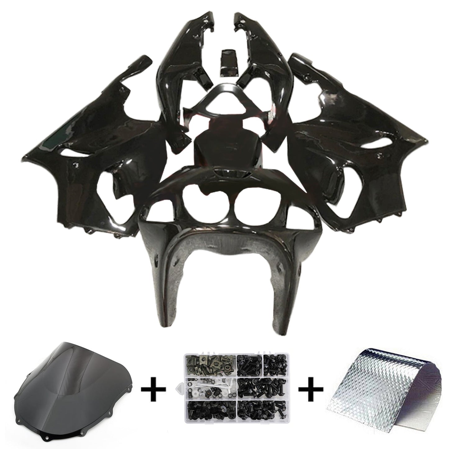 1996-2003 Kawasaki ZX-7R Injection Fairing Kit Bodywork Plastic ABS