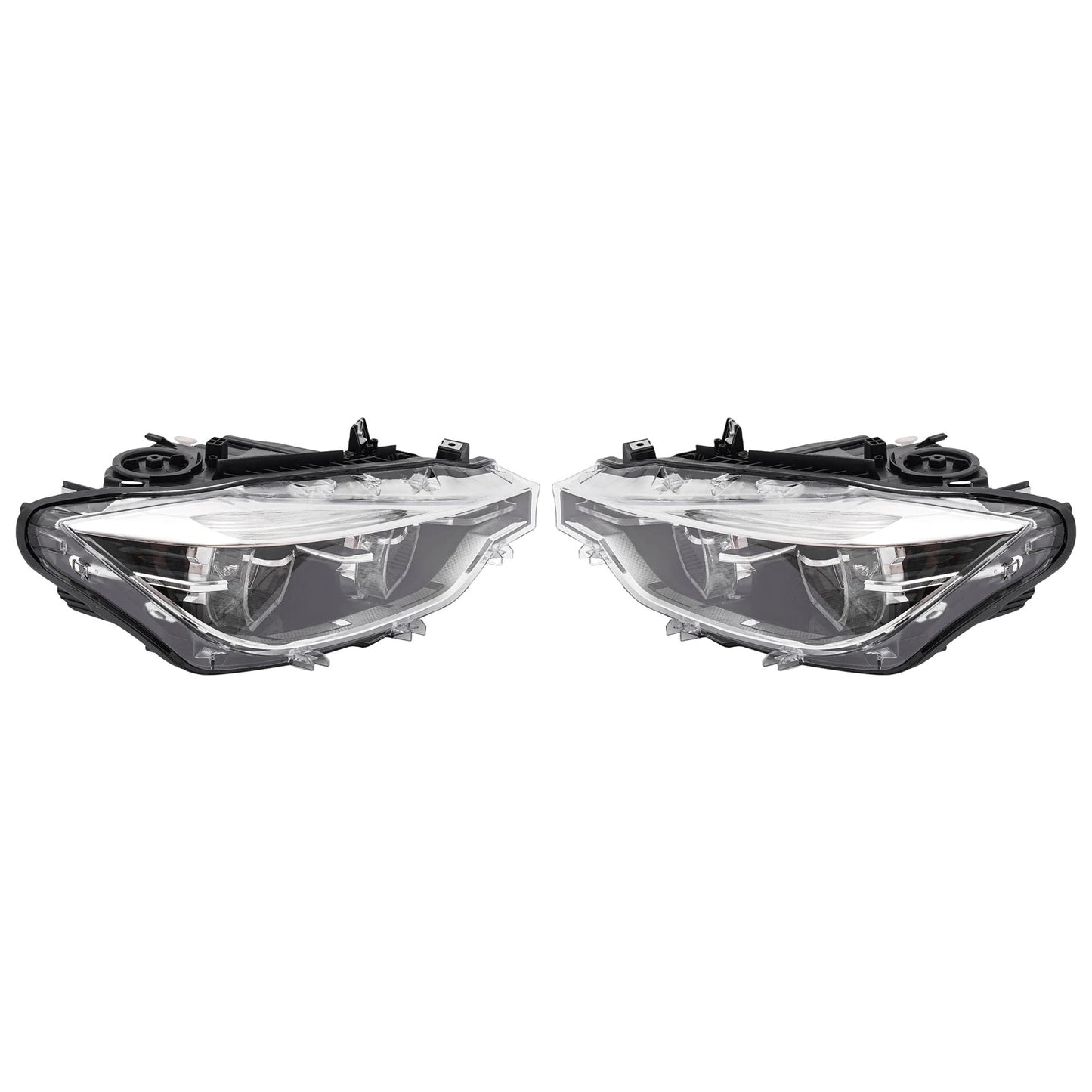 Left+Right LED Headlight For BMW 3 Series F30 F31 2016-2019 Without AFS