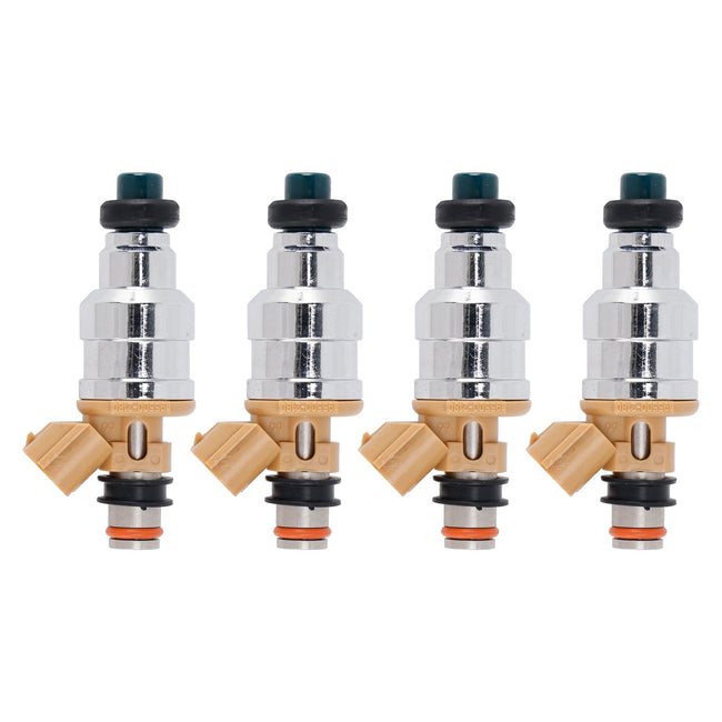 1988-1989 Mazda MX-6 DX/LX Coupe 2-Door 2.2L 4Pcs Fuel Injector 1955001280