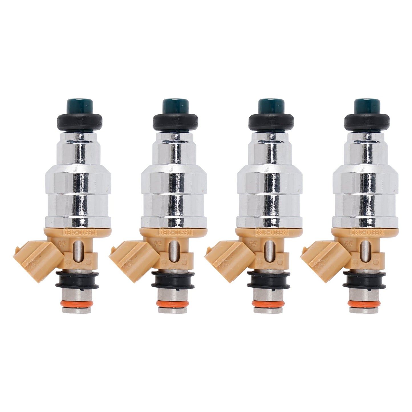 4Pcs Fuel Injector For Mazda MX-6 626 Ford Probe Mercury 1.6L 2.2L 195500-1280
